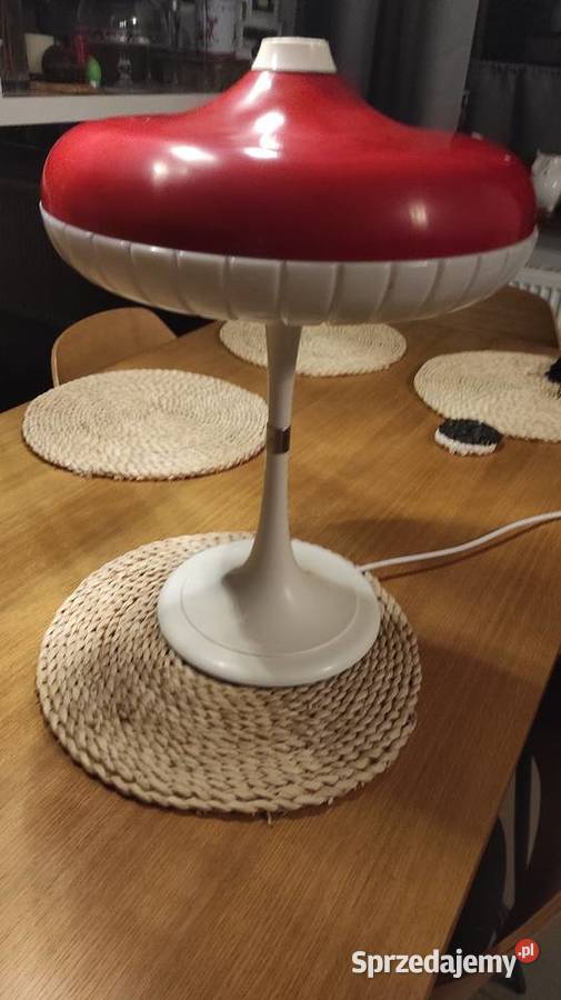 Lampa nocna Simens lata 60 Łękno