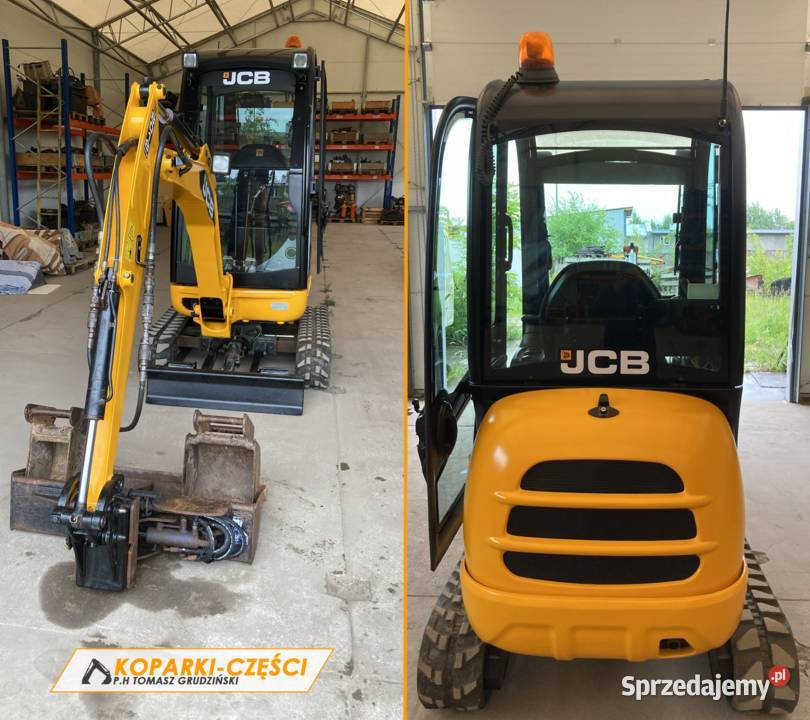 Mini koparka JCB 8018 skarpówka hydrauliczna 3 nie sprzedam
