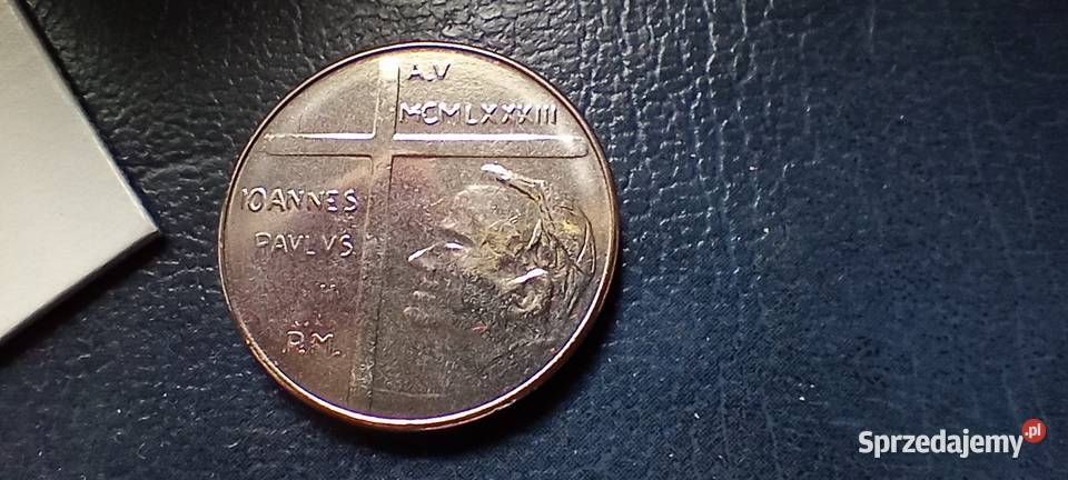 Stare monety 50 lir 1983 Watykan Lesko