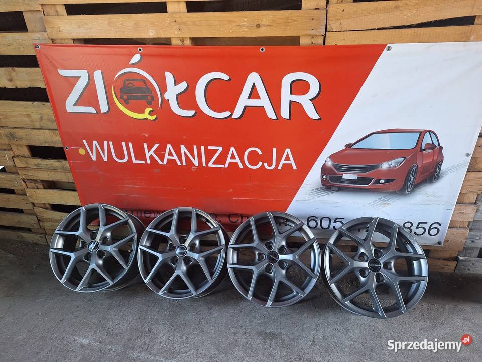Alufelgi 5x108 16 ET45 Borbet Y graphite Ford Samochodowe Choceń