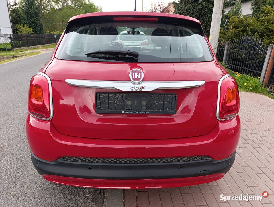 Fiat 500X 16 benzyna bogate wyposażenie 2017r manualna