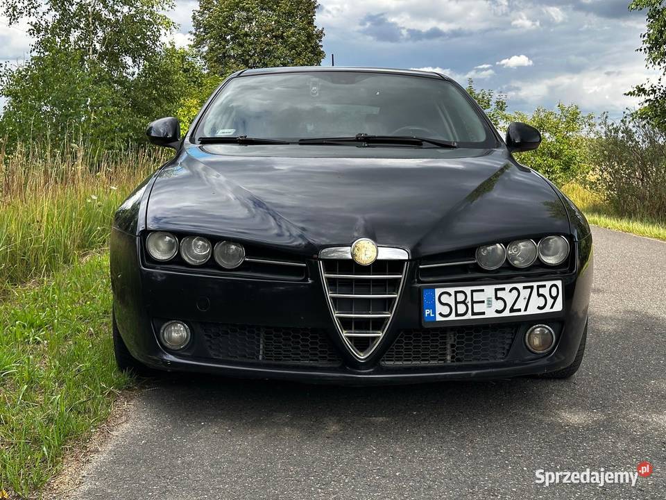 Alfa Romeo 159 19JTD 150 Czarna Zadbana Ekran Wieluń