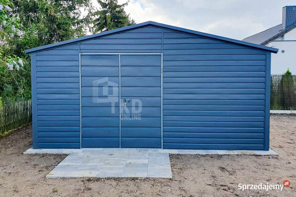 Schowek Domek Ogrodowy 5x4m Brama Dwuskrzydłowa 4cm małopolskie Kalwaria Zebrzydowska