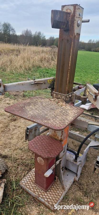 Łuparka hydrauliczna spalinowa jezdna 12 ton Dom i Ogród sprzedam