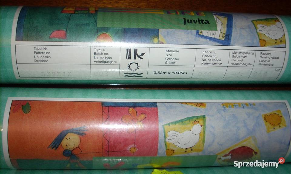 Tapeta ścienna dziecięca 6 rolek Lublin