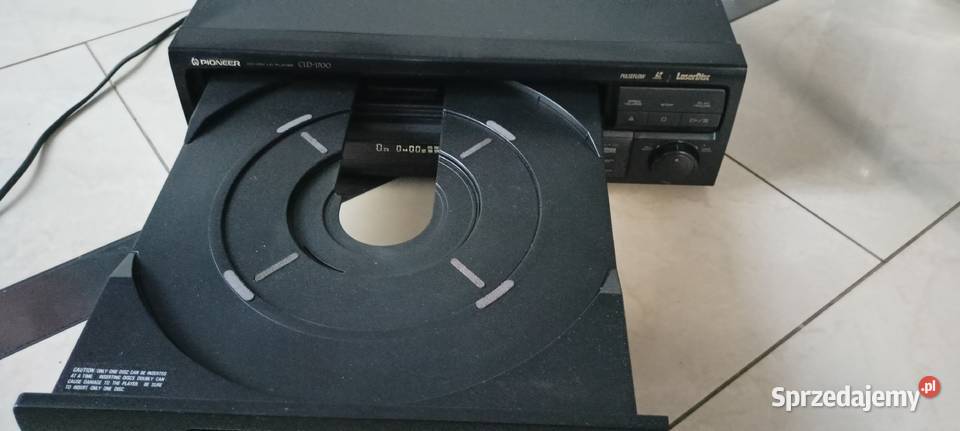 Pioneer Cld1700 laserdisc Pal Odtwarzacze CD i MD Sędziszów