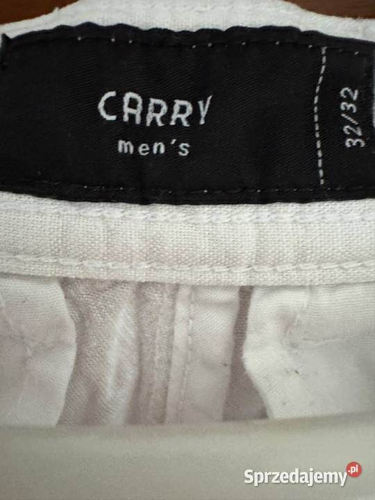 Spodnie męskie 3232 Carry mens lniane z Częstochowa