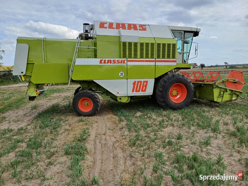 kombajn zbożowy claas Dominator 108 classic 92r Claas wielkopolskie Wągrowiec