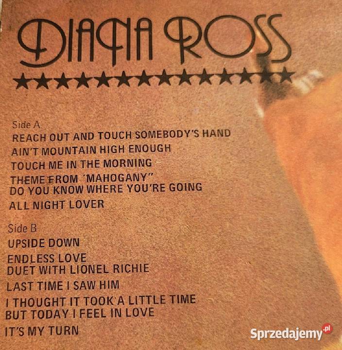 Diana Ross płyta winylowa z roku 1987 Chełmno
