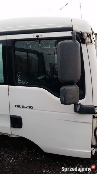 Man TGL TGM TGA Drzwi prawe kompletne