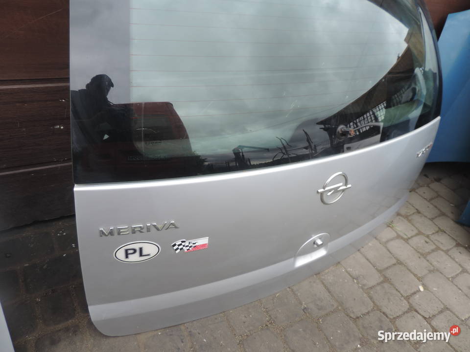 OPEL MERIVA A KLAPA BAGAŻNIKA TYŁ TYLNA Z157 małopolskie Nowy Sącz