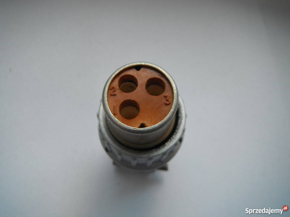 Wtyczka złącze wtyk SzPŁM3 gniazdo 3 piny Nowe Skarżysko-Kamienna