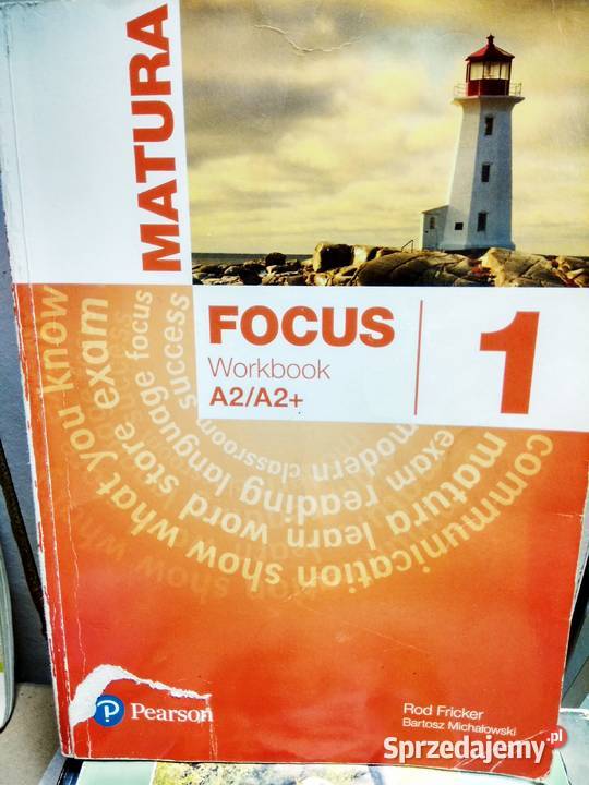 Matura focus 1 WB angielskiego książki outlet Warszawa