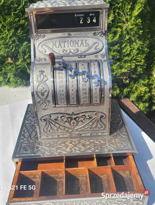 Kasa fiskalna antyczna national Brzeziny