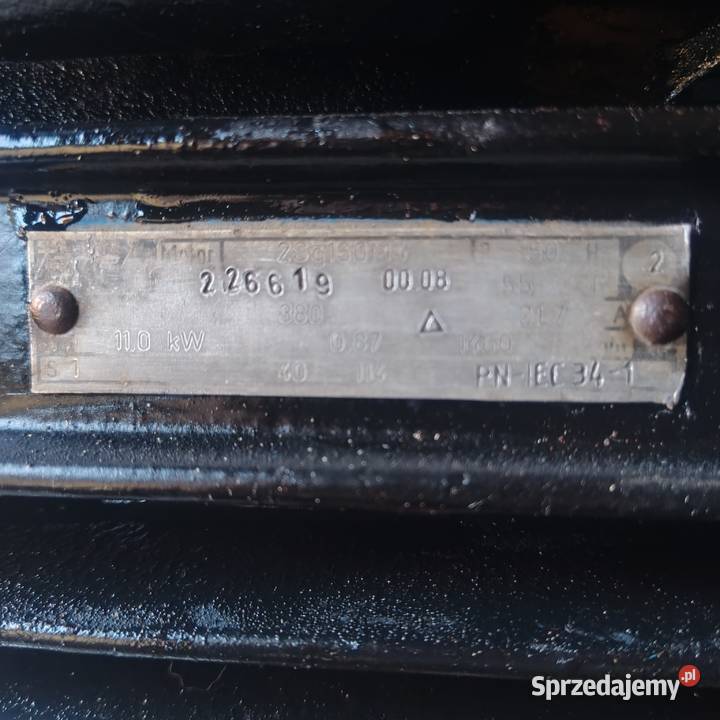 Silnik 3 fazowy siłowy 11kw tamel 1460obrmin Białystok