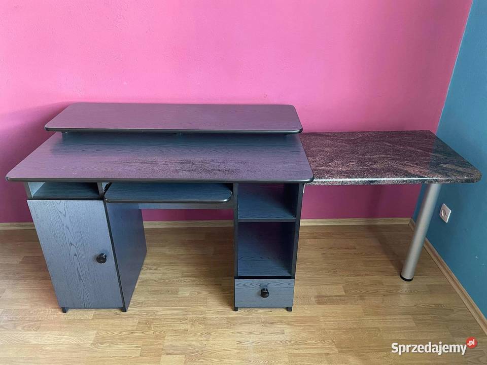 Piękne biurko z granitem naturalnym Granit Wrocław