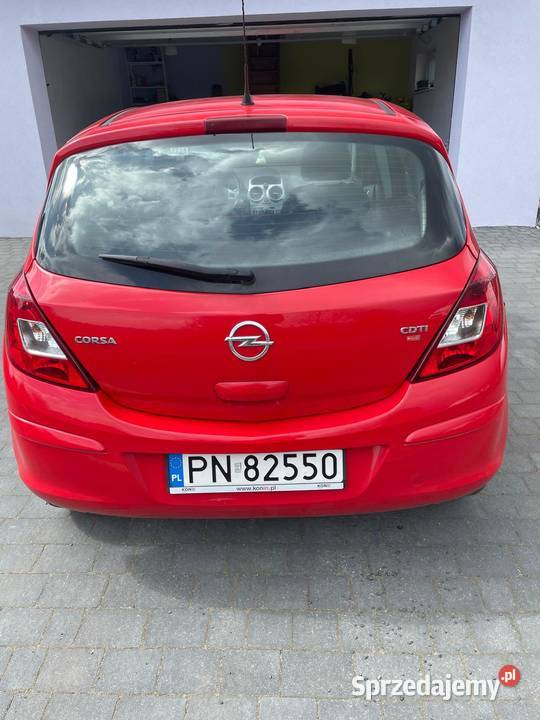 Opel Corsa D 2014 diesel 38 l100 zadbany diesel Węglew
