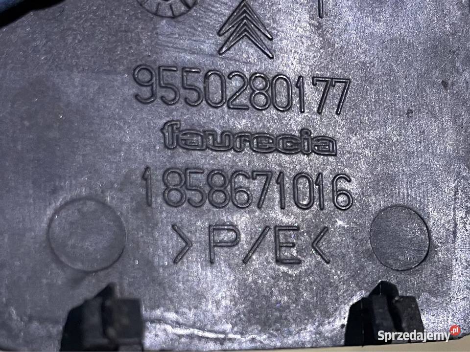 9550280177 zaślepka haka citroen c5 II 2 Listwy i nakładki Szczecin sprzedam