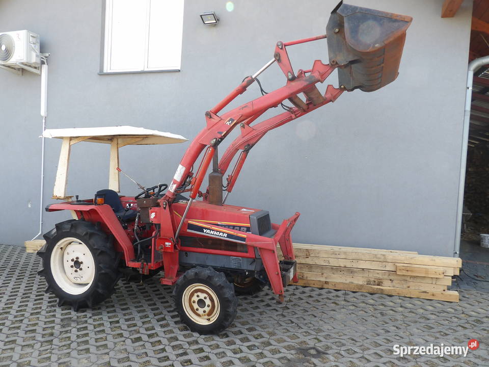 Yanmar F20 4x4 20 ładowacz TUR mini traktor wielkopolskie Włoszakowice