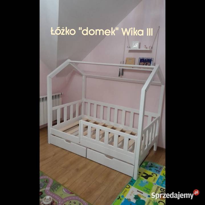 Łóżka drewniane dziecięce Sosnowe bezsęczne Łódź sprzedam