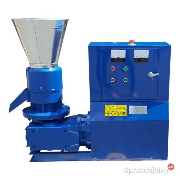 Peleciarka 11 kW model trzyrolkowy szkolenie