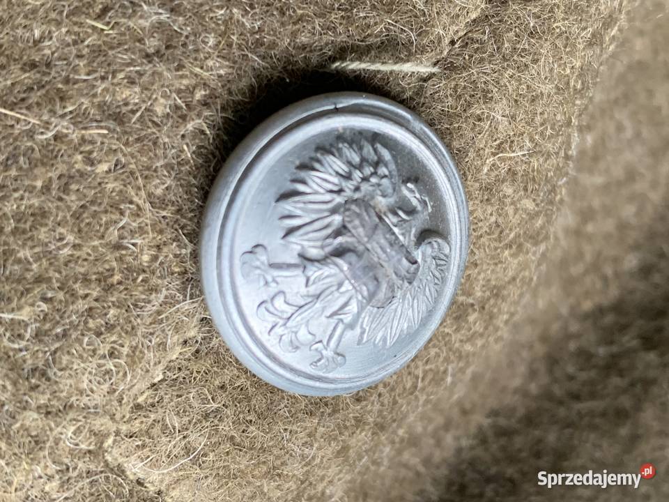 Wojskowy płaszcz sukienny wz 48 oryginał Tkaniny