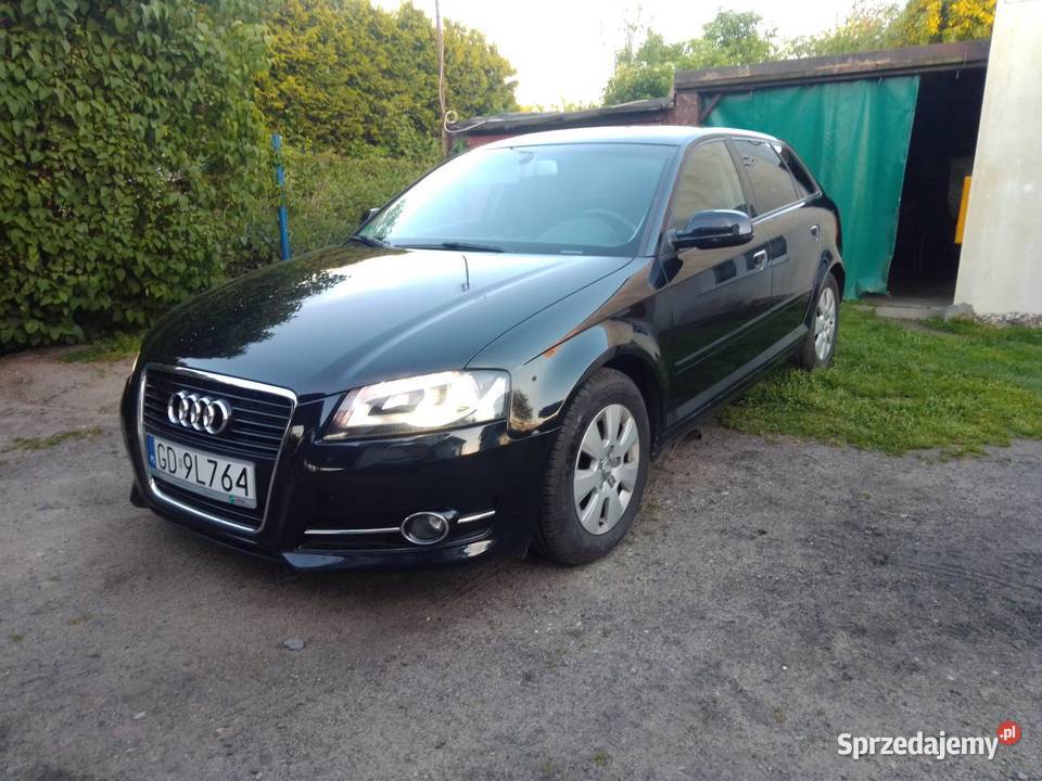 Audi A3 Sportback 16TDi 2010 zarejestrowane isofix Pruszcz Gdański sprzedam