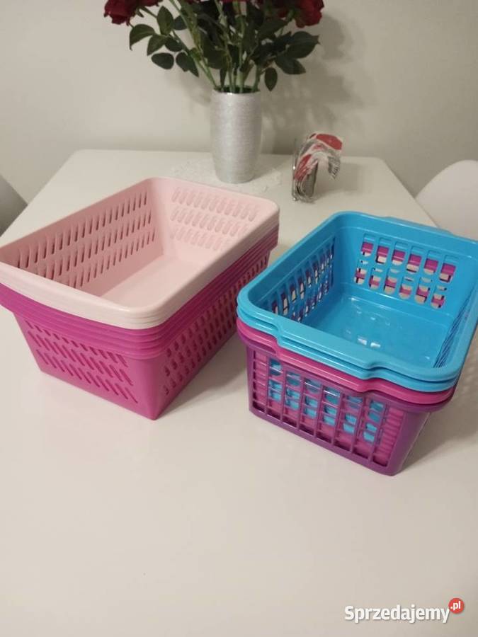 Koszyczki plastikowe 12 Dom i Ogród śląskie Mysłowice sprzedam
