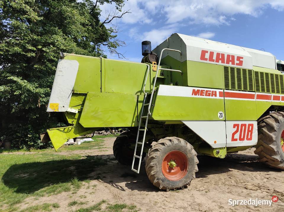 Claas Mega 208 Czujniki strat ziarna Nysa