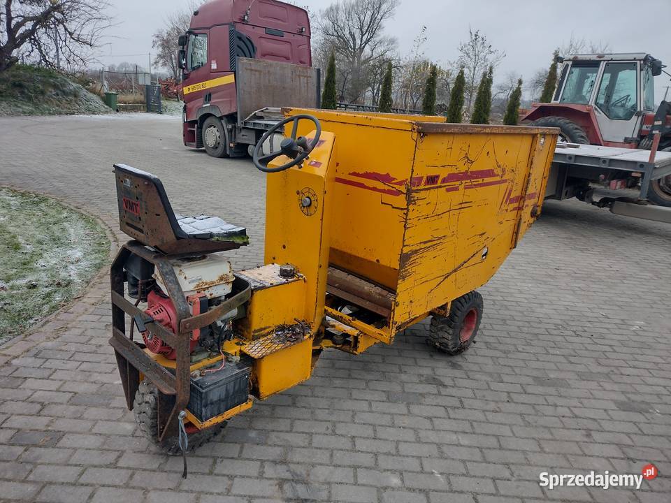 Mini wóz paszowy paszowóz samojezdny vmt 3 Sośno