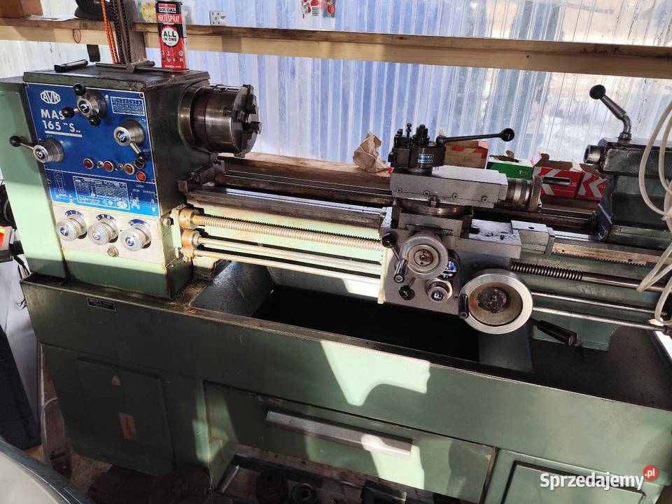 Tokarka do metalu Mas 165 Tum 35 tokarkę Maków Podhalański