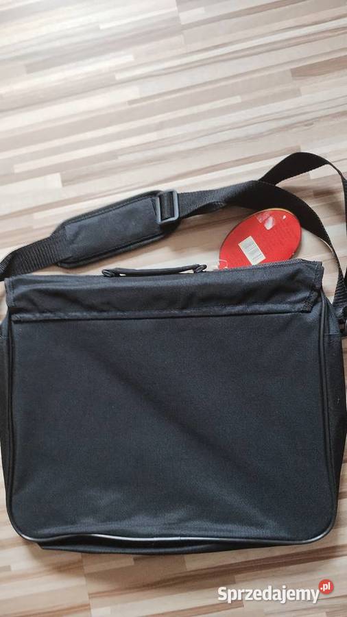 Czerwonoczarna torba na ramię Glob Travel Na ramię Leszno