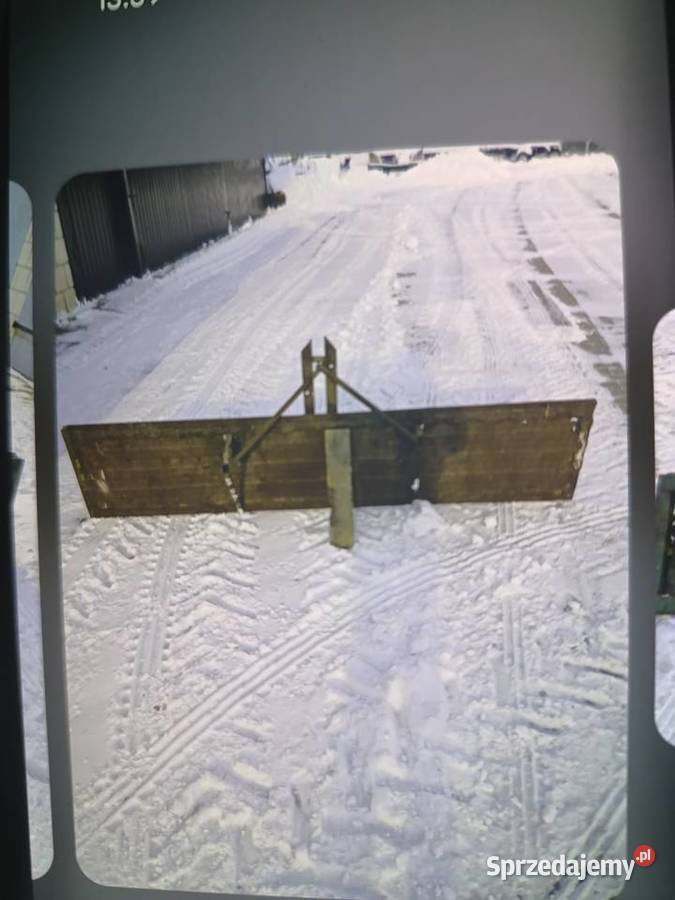Pług do śniegu do ciągnika podnośnik tur lemiesz Pozostałe