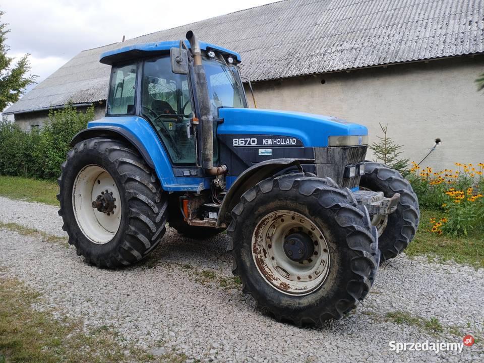 Ciągnik HOLLAND 8670 fendt renault case john New Holland świętokrzyskie Chlewice