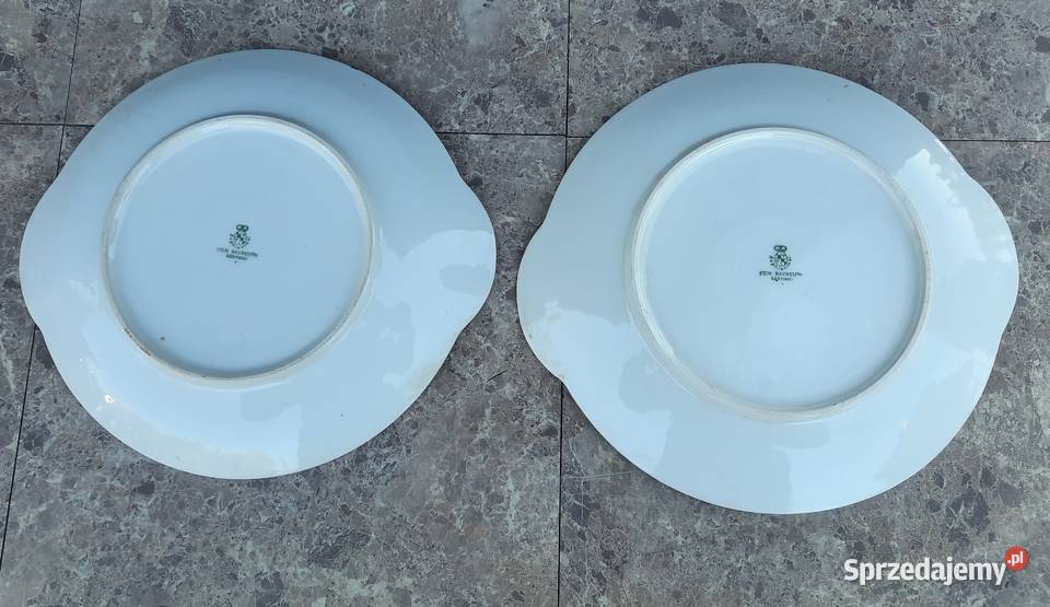 Stare talerze półmiski porcelana Sophienthal 2 Tczew