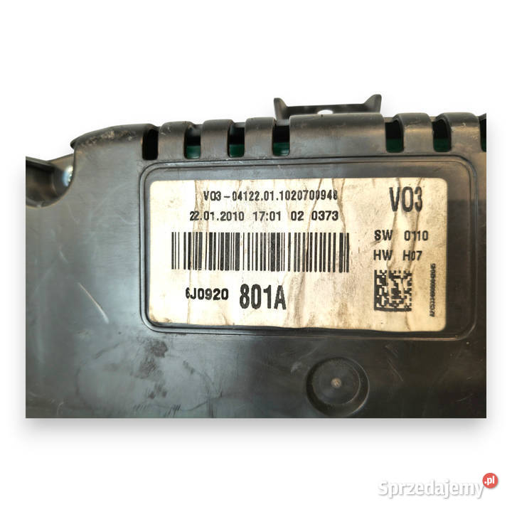 LICZNIK ZEGARY 6J0920801A Seat Ibiza IV 14 16 Chełm