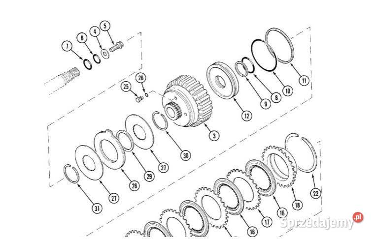 Case MX Maxxum przekładnia WOM 1341277C3 sprzedam