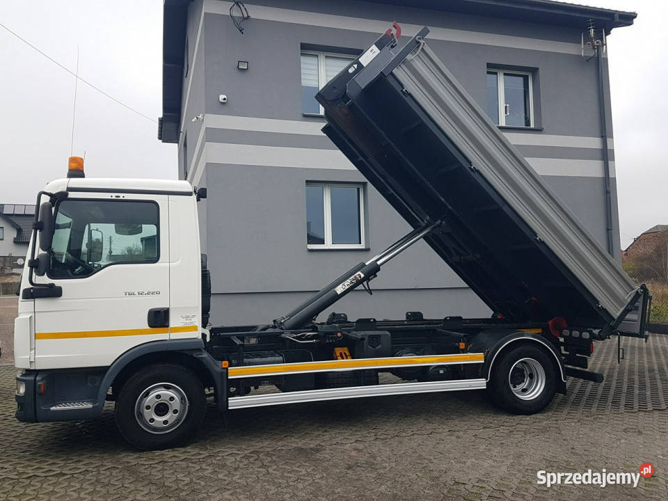 MAN TGL 12220 WYWROT KIPER HAKOWIEC TGL WYWROT serwisowany w ASO śląskie