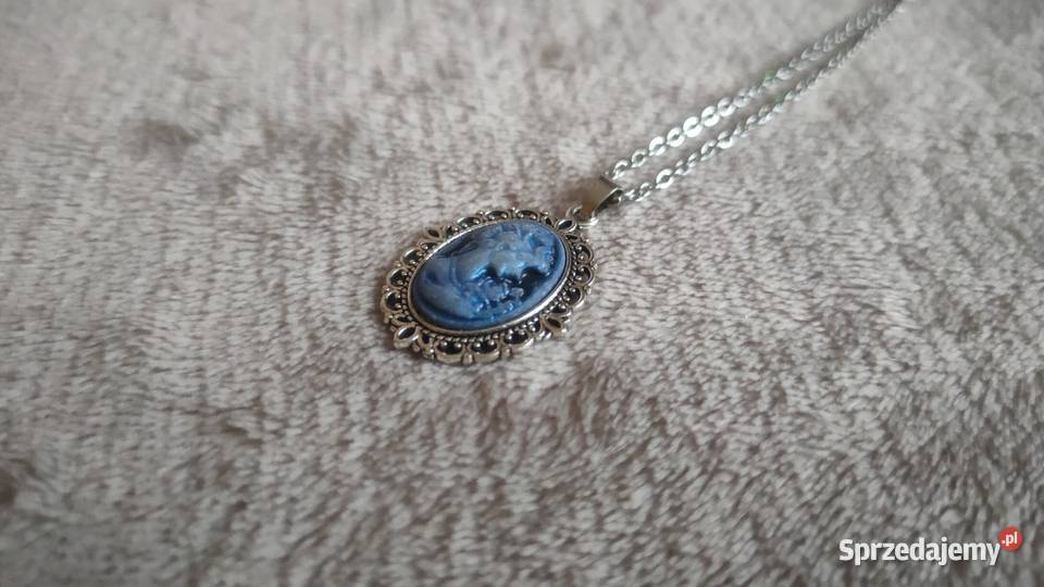Wisior wisiorek naszyjnik kamea kobieta Tarnowskie Góry