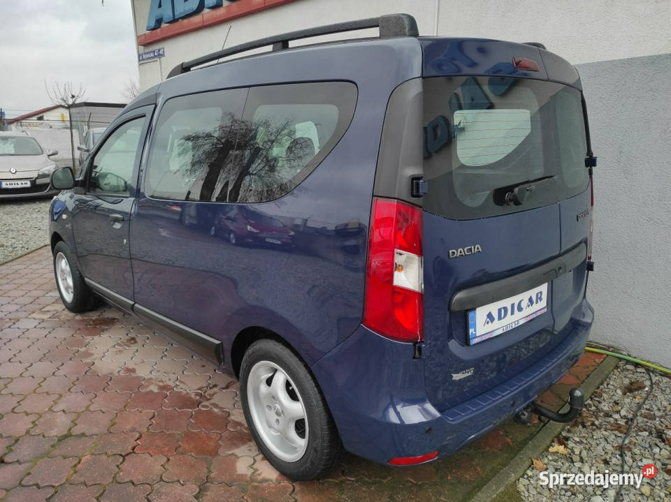 Dacia Dokker klima LPG kamery alu Isofix Org granatowy Samochody osobowe Racibórz sprzedam