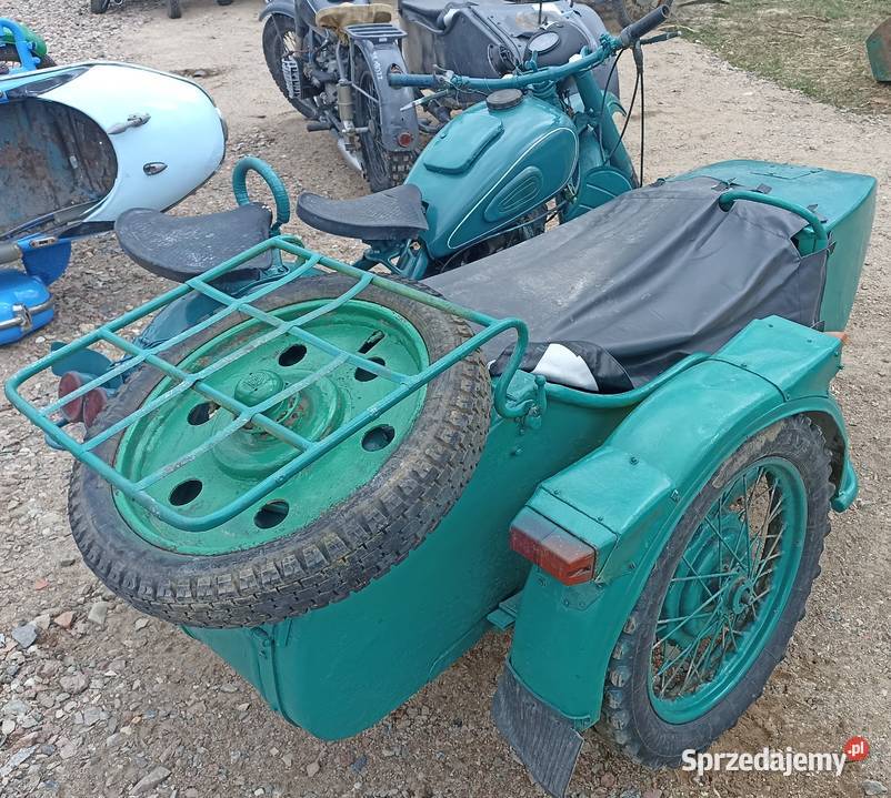 52 URAL M62 z DOKUMENTAMI 1963 z wózkiem WYSYŁKA Ostrołęka