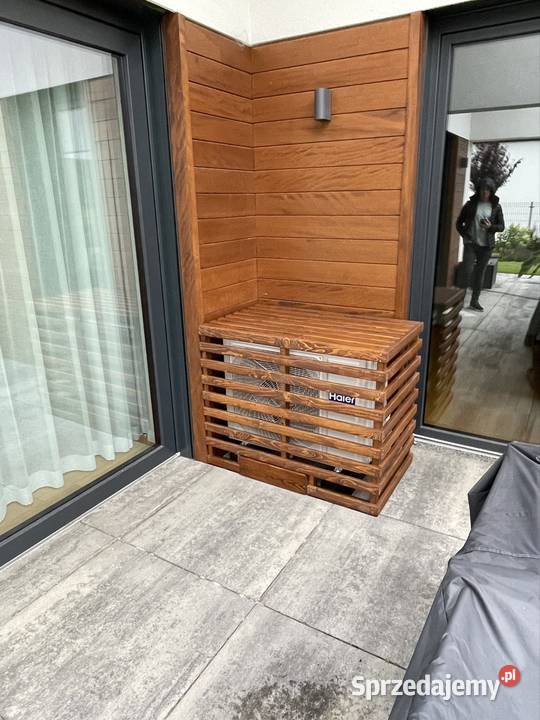 Drewniana Osłona Zabudowa na Klimatyzator MD Skierniewice