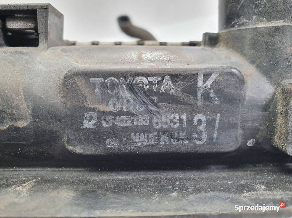CHŁODNICA WODY TOYOTA AURIS I kujawsko-pomorskie Lipno