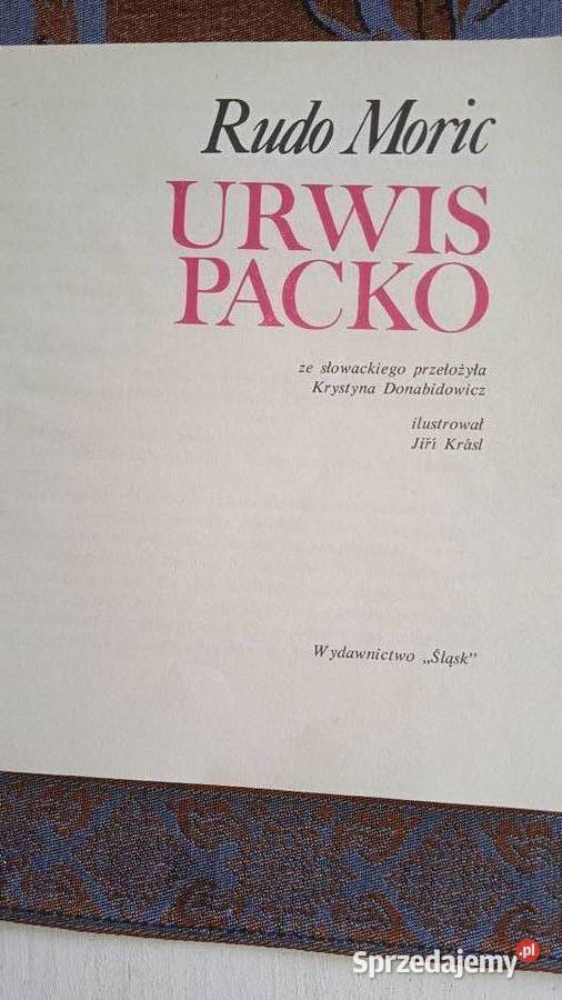 URWIS PACKO Rudo Moric piękna historia z ZOO Piła