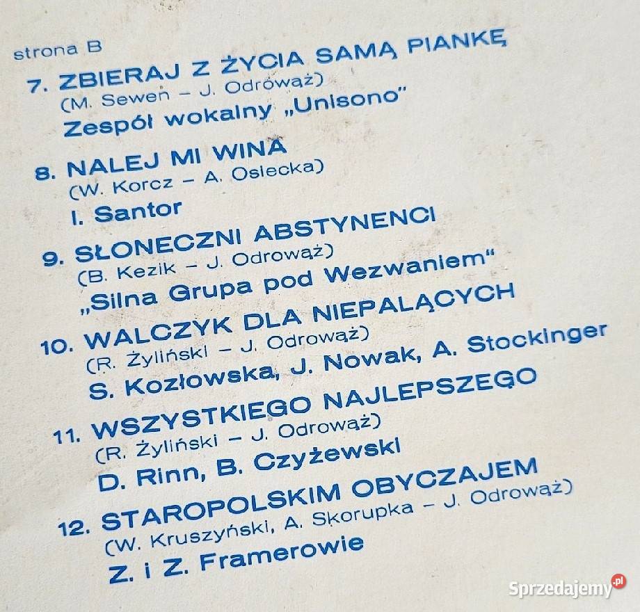 Zdrowia Szczęścia Pomyślności Santor Rinn i inni Chełmno