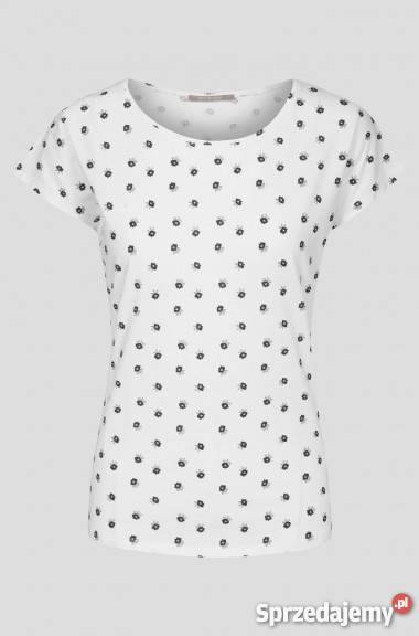 Biały tshirt z nadrukiem Orsay małopolskie Olkusz