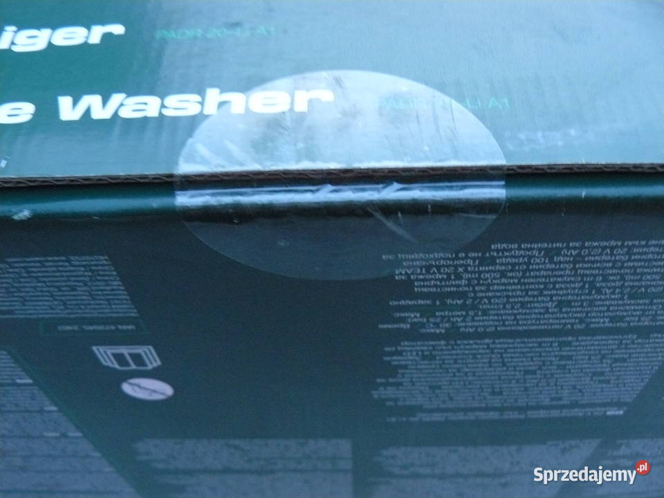 Myjka ciśnieniowa z akumulatorem i ładowarką 20V