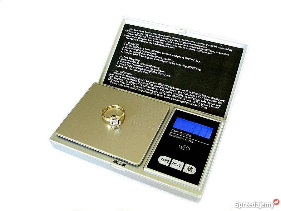 WAGA PRECYZYJNA JUBILERSKA 200g 001g GW12M Gdańsk