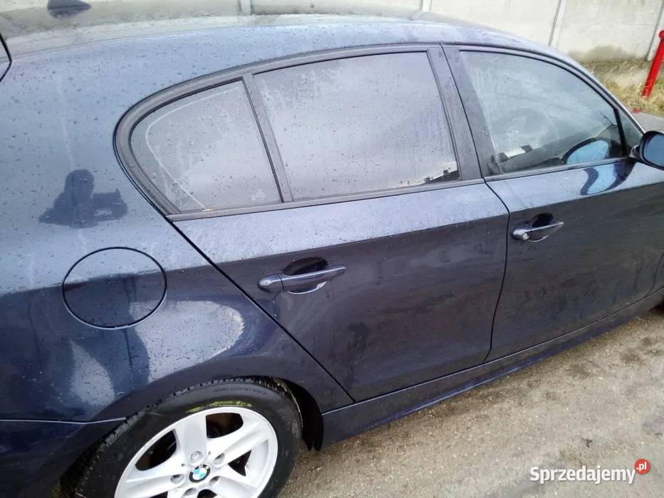 BMW E87 Dzwi prawe tył Monacoblau A35 osobowe Bydgoszcz
