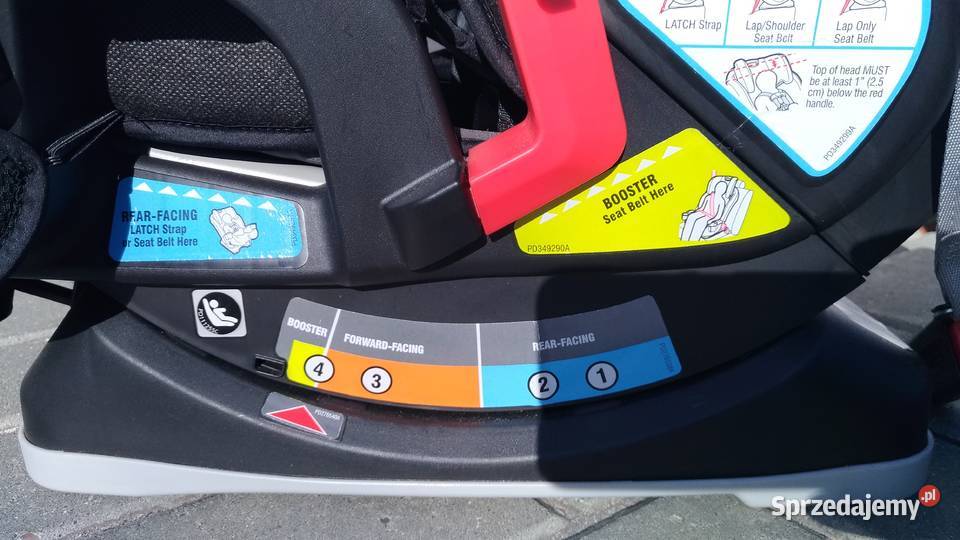 Fotelik samochodowy GRACO SLIM FIT 045 012 lat Łódź